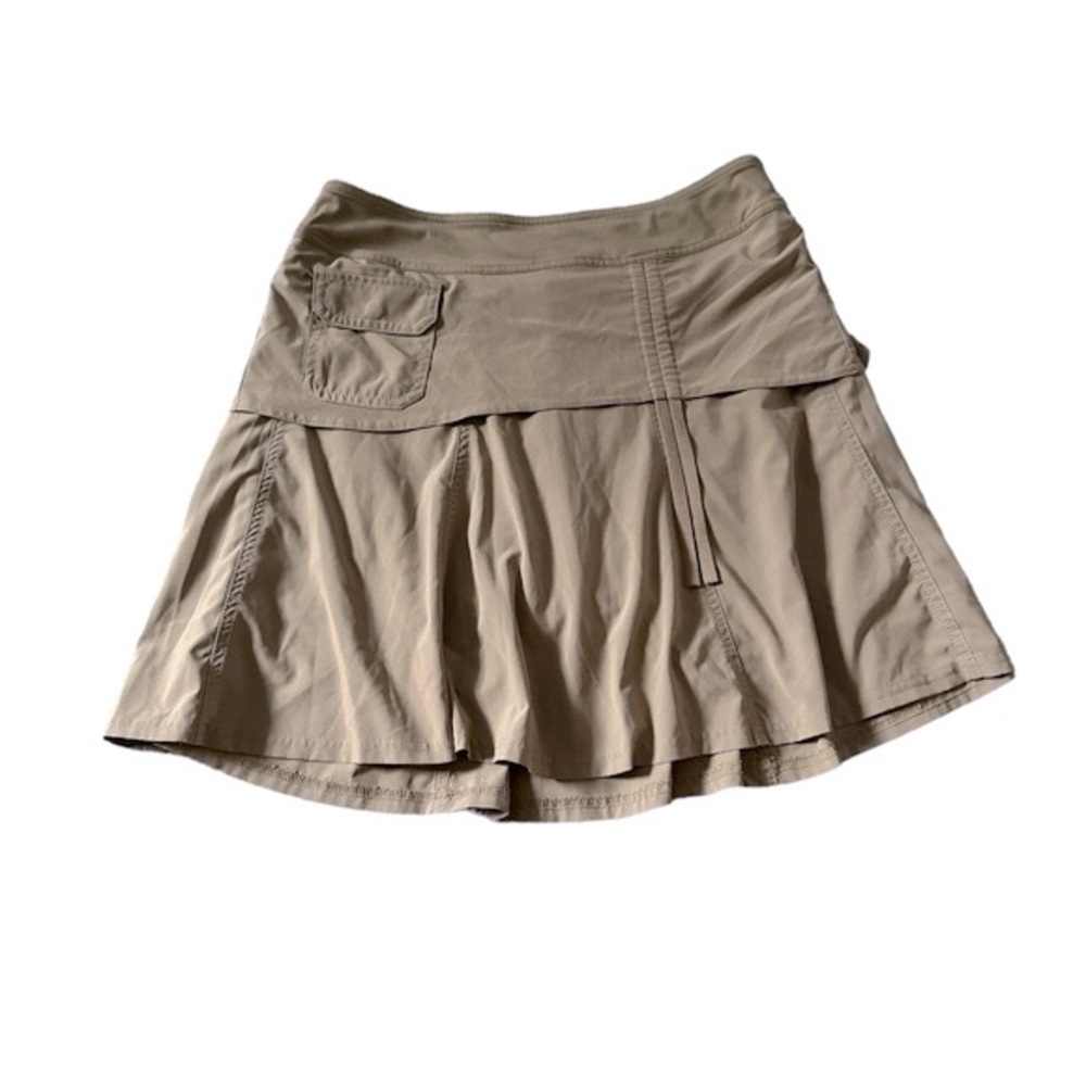 ATHLETA WHEREVER SKORT SKIRT TAN KHAKINA 6 - Picture 3 of 13